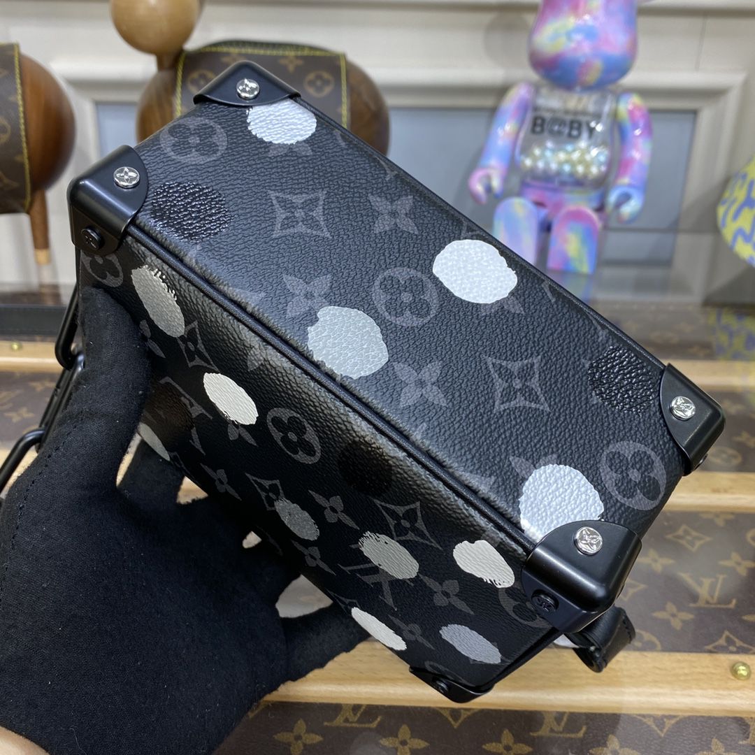 #m81936 l**is V*t*n x yayoi kusama lv x yk mini soft trunk
