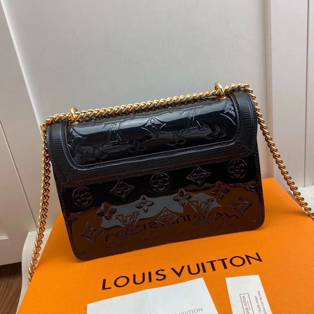 #m90516 l**is V*t*n lv wynwood chain bag-black
