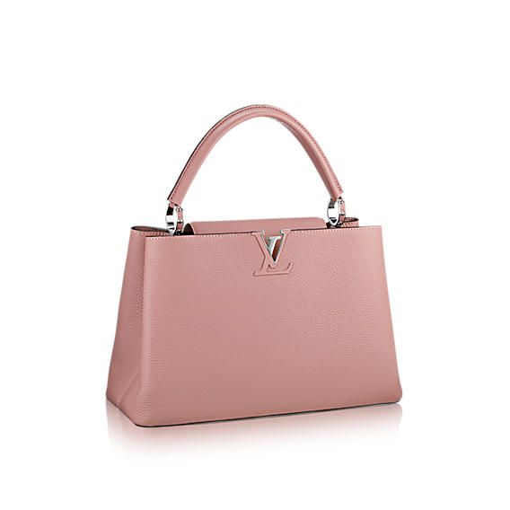 #m94471 l**is V*t*n capucines mm handbag -magnolia