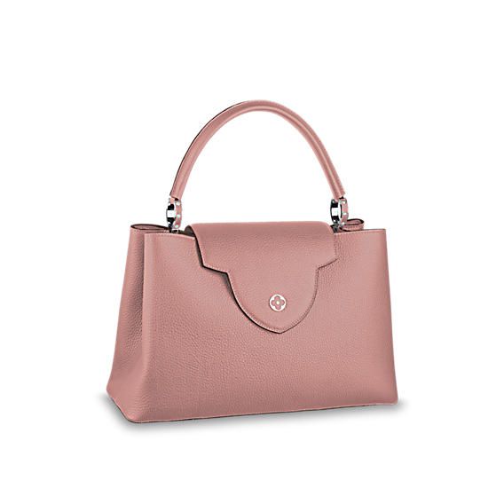 #m94471 l**is V*t*n capucines mm handbag -magnolia