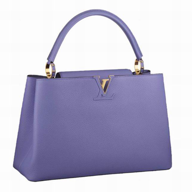 m94471 l**is V*t*n 2014 spring capucines bag-lavendar