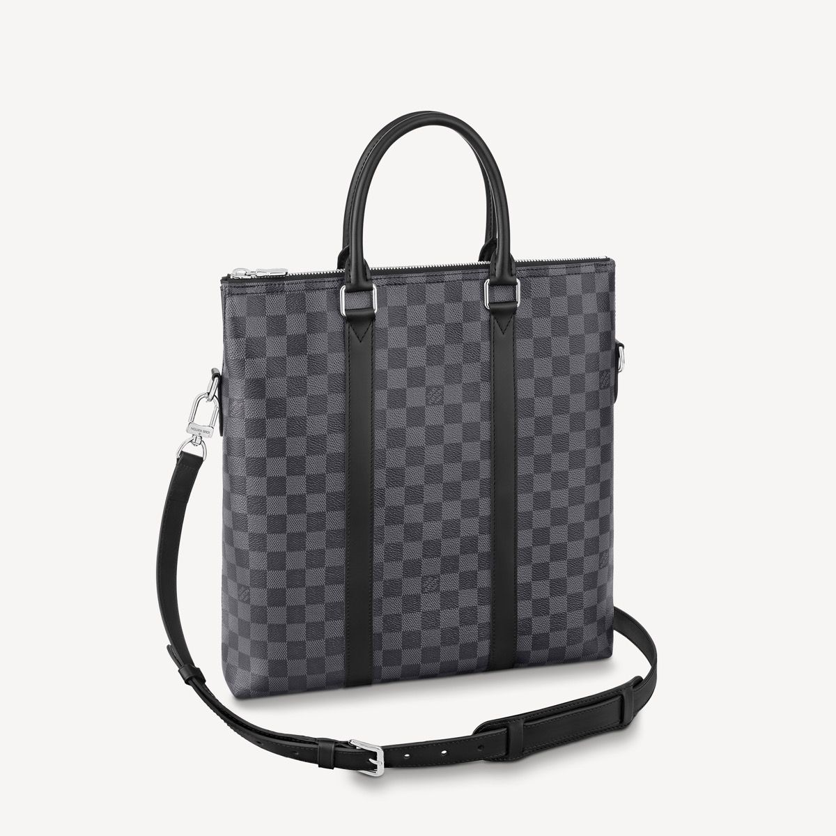 #n40000 l**is V*t*n damier graphite anton tote