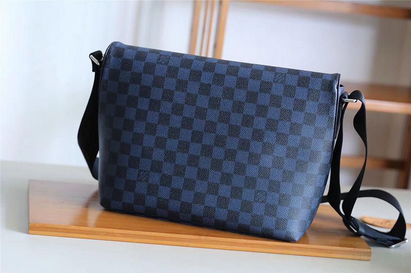 #n40010 l**is V*t*n 2018 men house damier cobalt matchpoint messenger bag