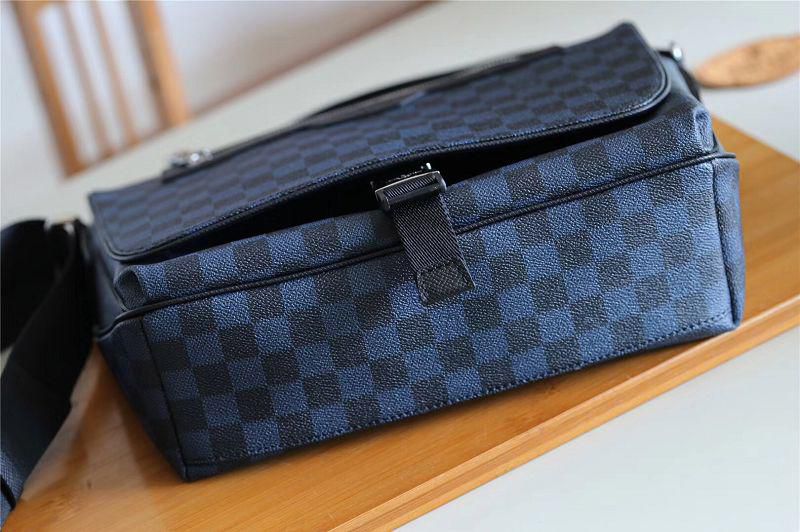 #n40010 l**is V*t*n 2018 men house damier cobalt matchpoint messenger bag