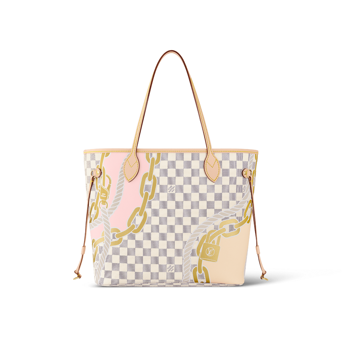 #n40471 l**is V*t*n damier azur neverfull mm tote bag