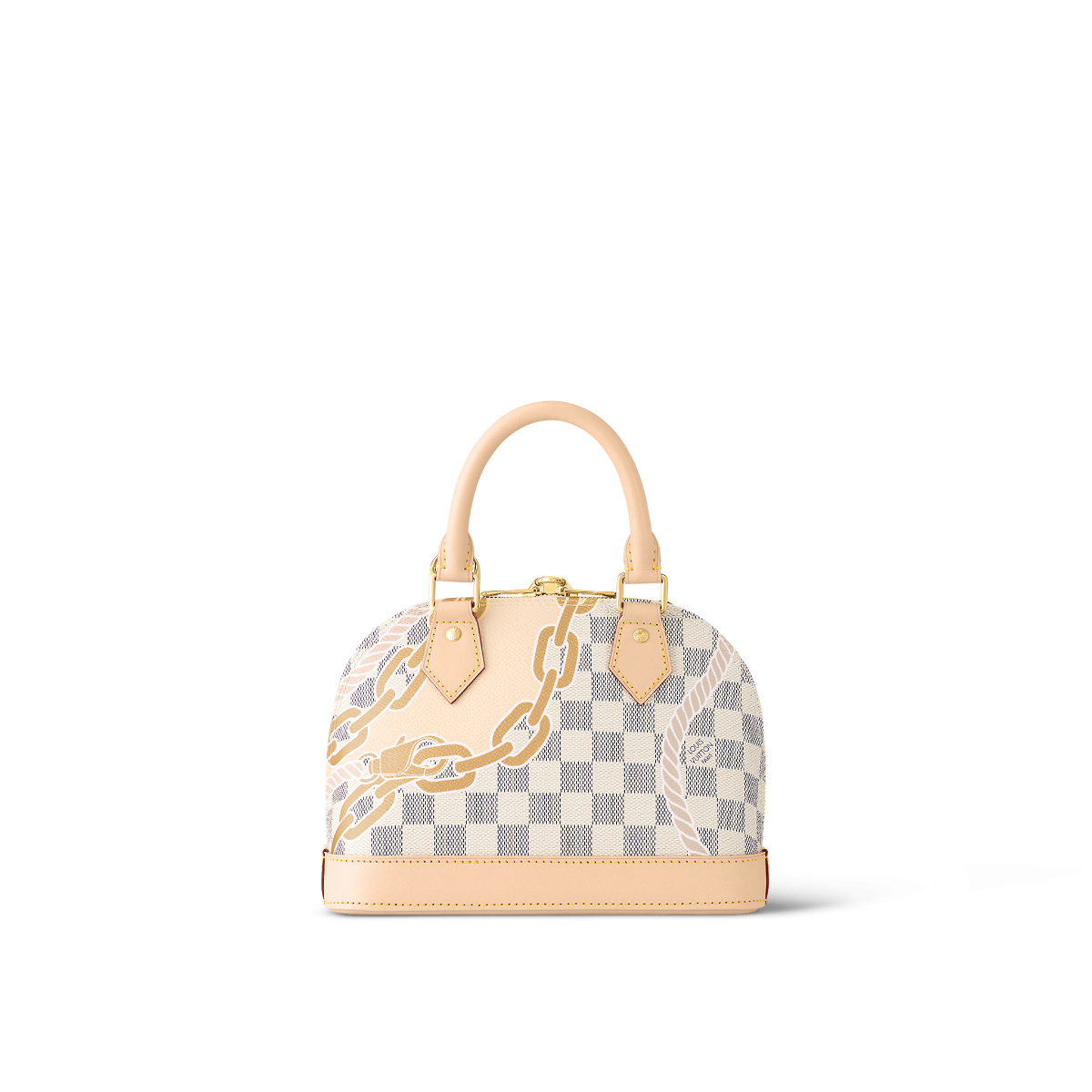 #n40472 l**is V*t*n damier azur alma bb handbag