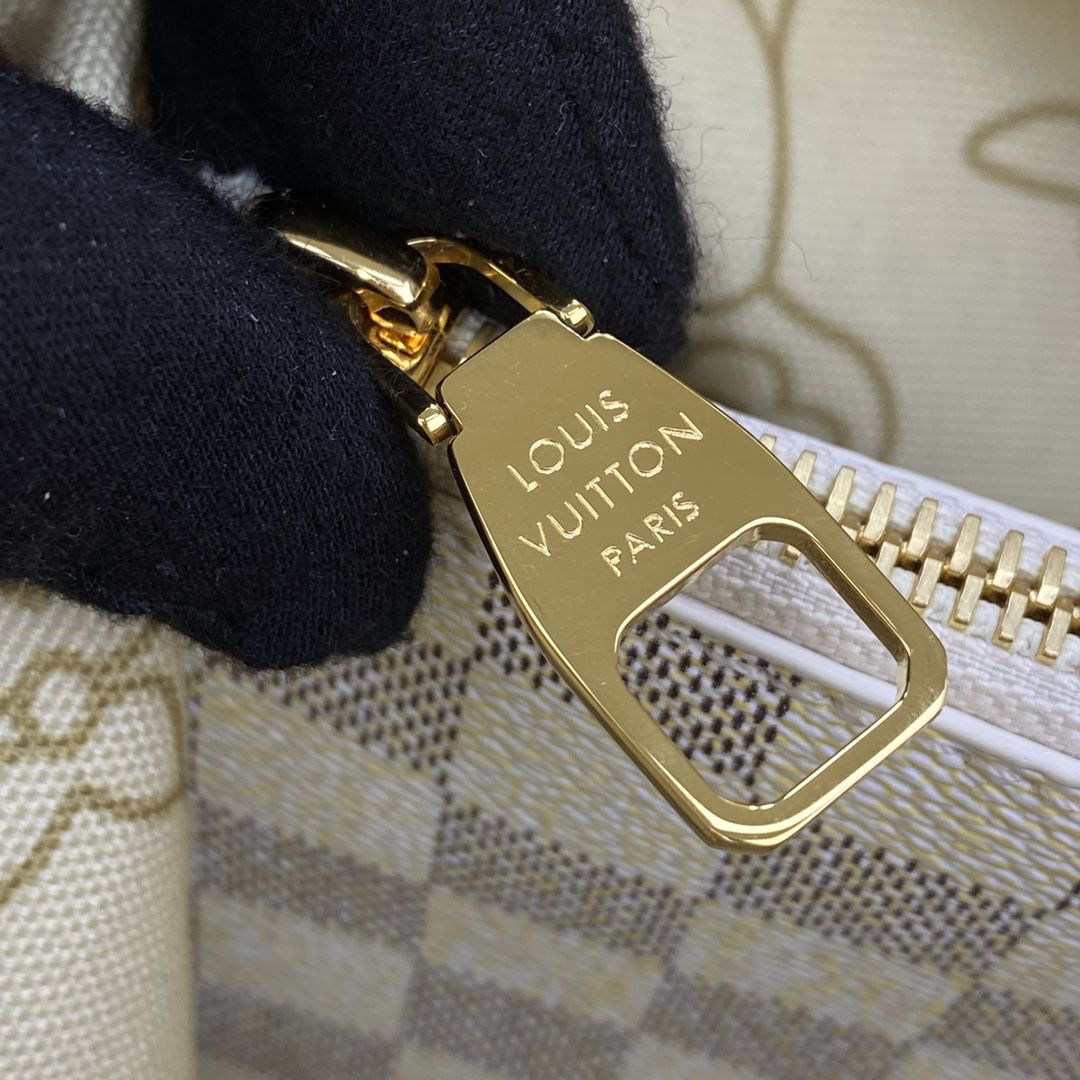 #n40474 l**is V*t*n damier azur néonoé mm bucket bag