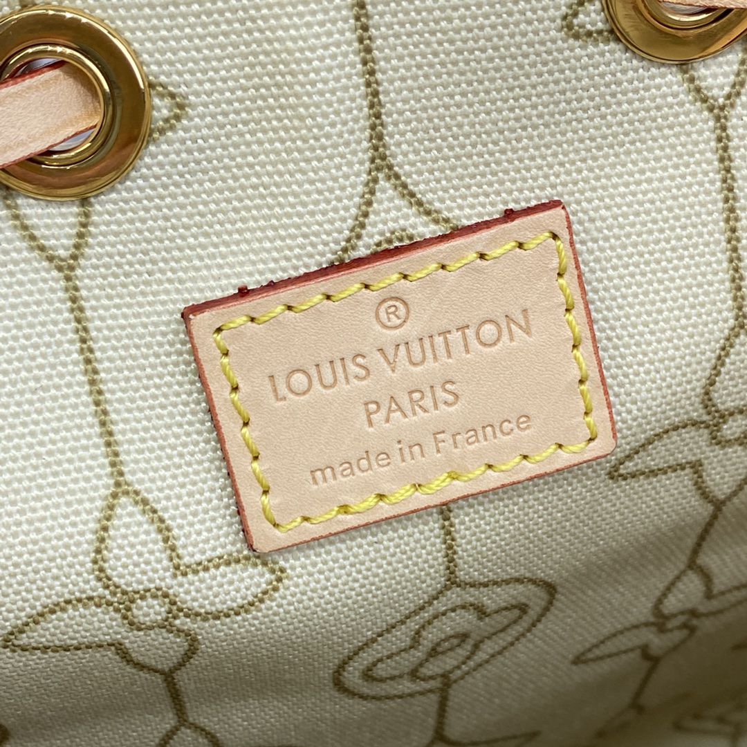 #n40474 l**is V*t*n damier azur néonoé mm bucket bag