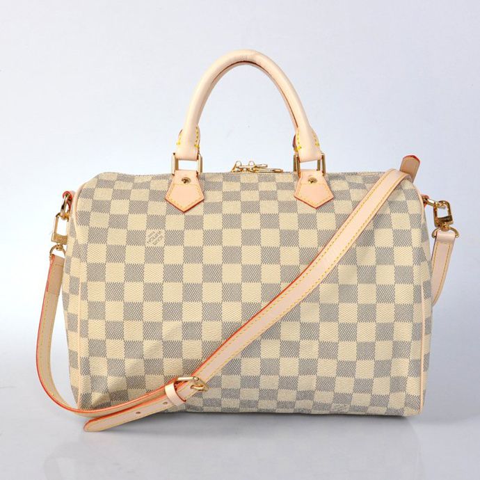 #n41001 l**is V*t*n 2013 damier azur speedy bandouliere speedy 30