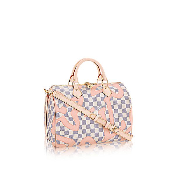 n41052 l**is V*t*n 2017 premium damier azur speedy bandoulière 30