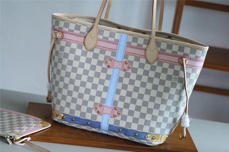 m41065 l**is V*t*n 2018 premium resort damier azur neverfull mm