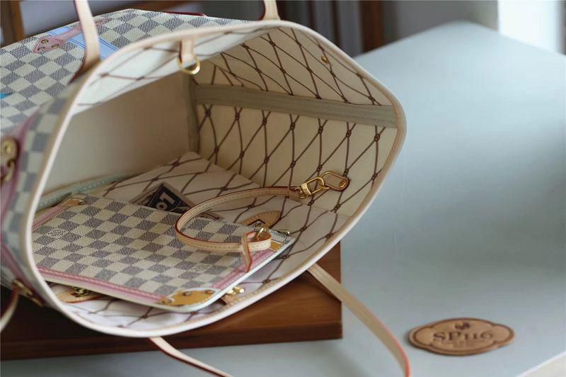 m41065 l**is V*t*n 2018 premium resort damier azur neverfull mm