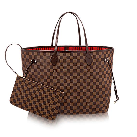 #n41357 l**is V*t*n 2015 neverfull damier canvas gm handbag