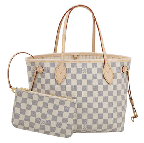 n41362 l**is V*t*n 2014 damier azur canvas neverfull pm