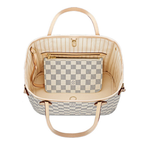 n41362 l**is V*t*n 2014 damier azur canvas neverfull pm