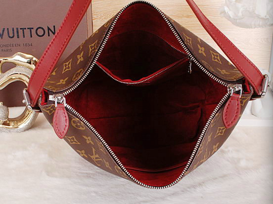 #n41544 l**is V*t*n monogram 2015 monogram canvas diane bag-red