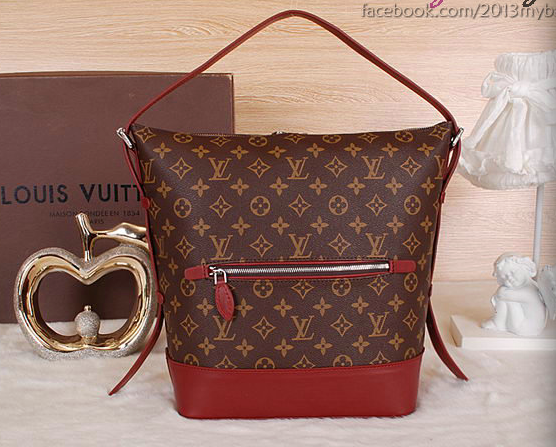 #n41544 l**is V*t*n monogram 2015 monogram canvas diane bag-red