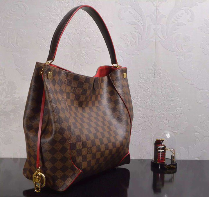 #n41555 l**is V*t*n 2015 limited damier ebene caissa hobo