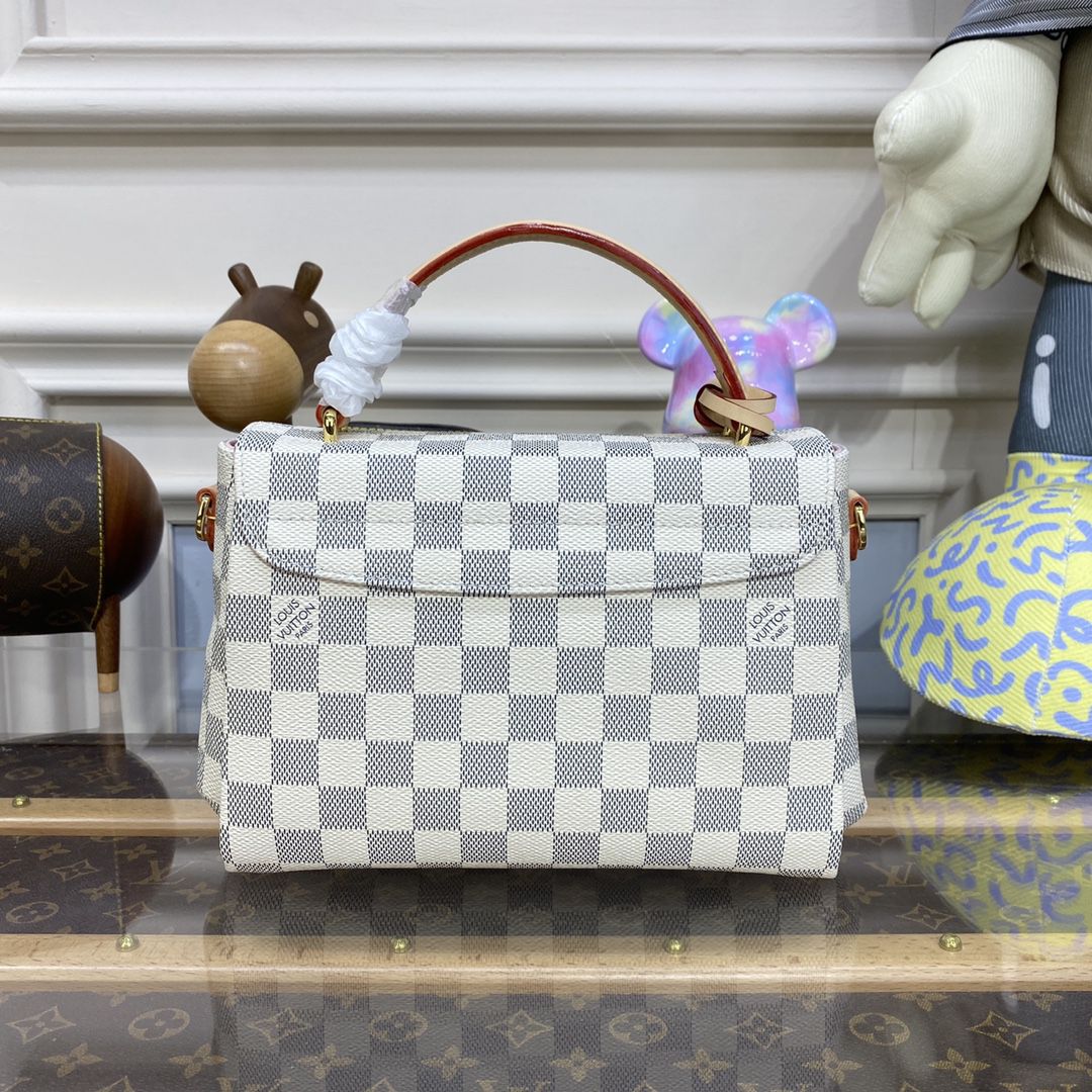#n41581 l**is V*t*n damier azur croisette bag