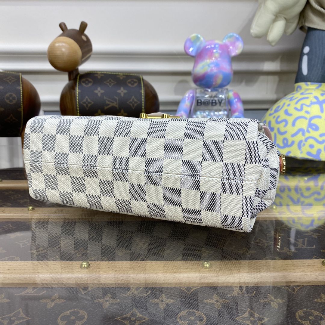 #n41581 l**is V*t*n damier azur croisette bag