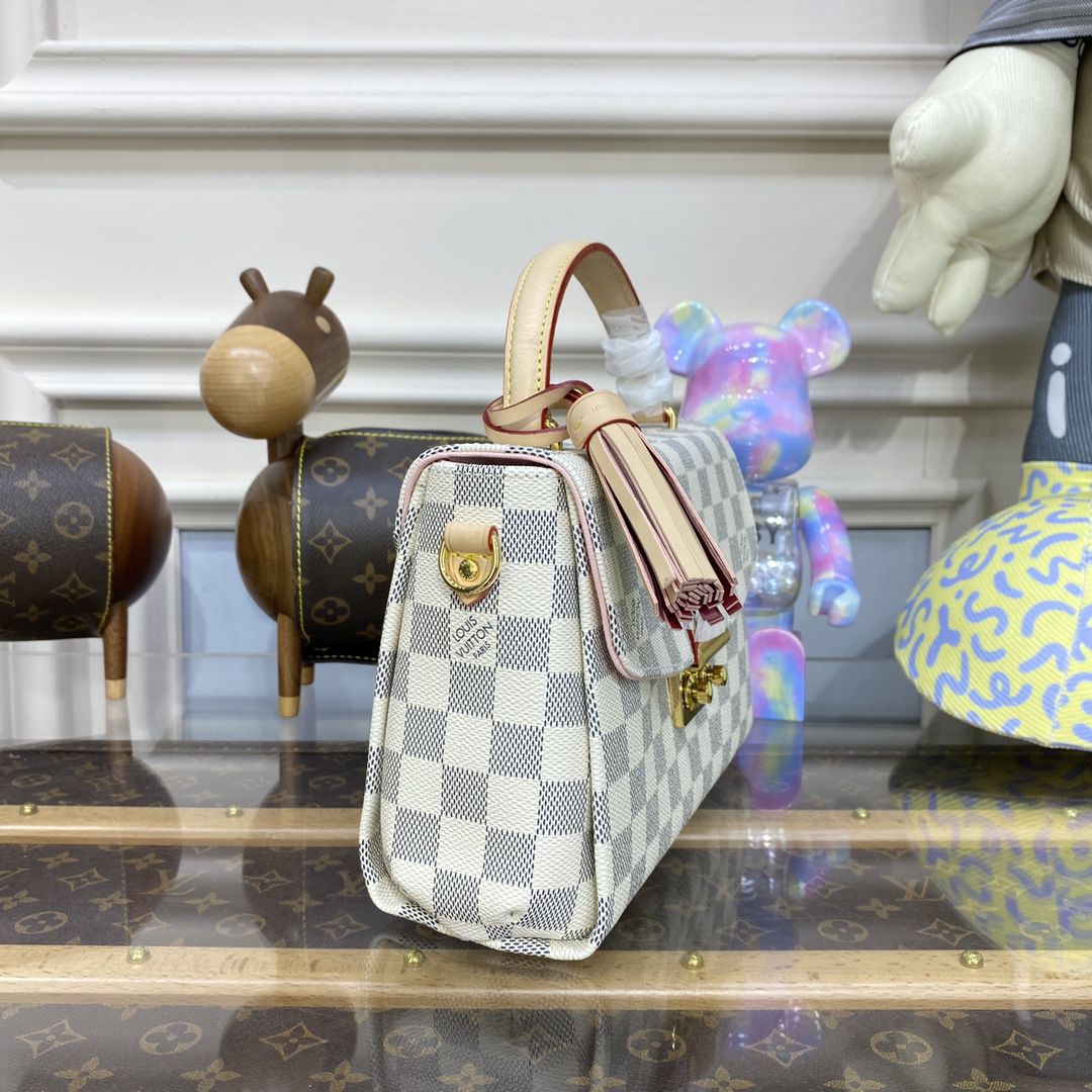 #n41581 l**is V*t*n damier azur croisette bag