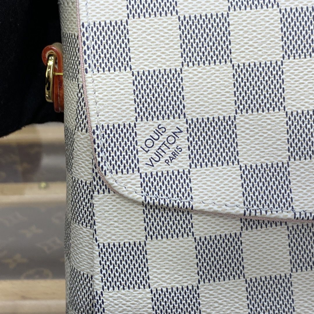 #n41581 l**is V*t*n damier azur croisette bag