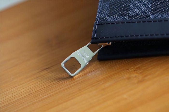 #n60054 l**is V*t*n 2018 men pochette voyage gm damier graphite canvas