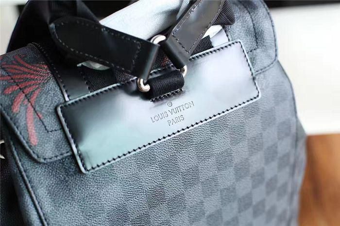 #n41709 l**is V*t*n premium 2016 damier graphite christopher backpack pm