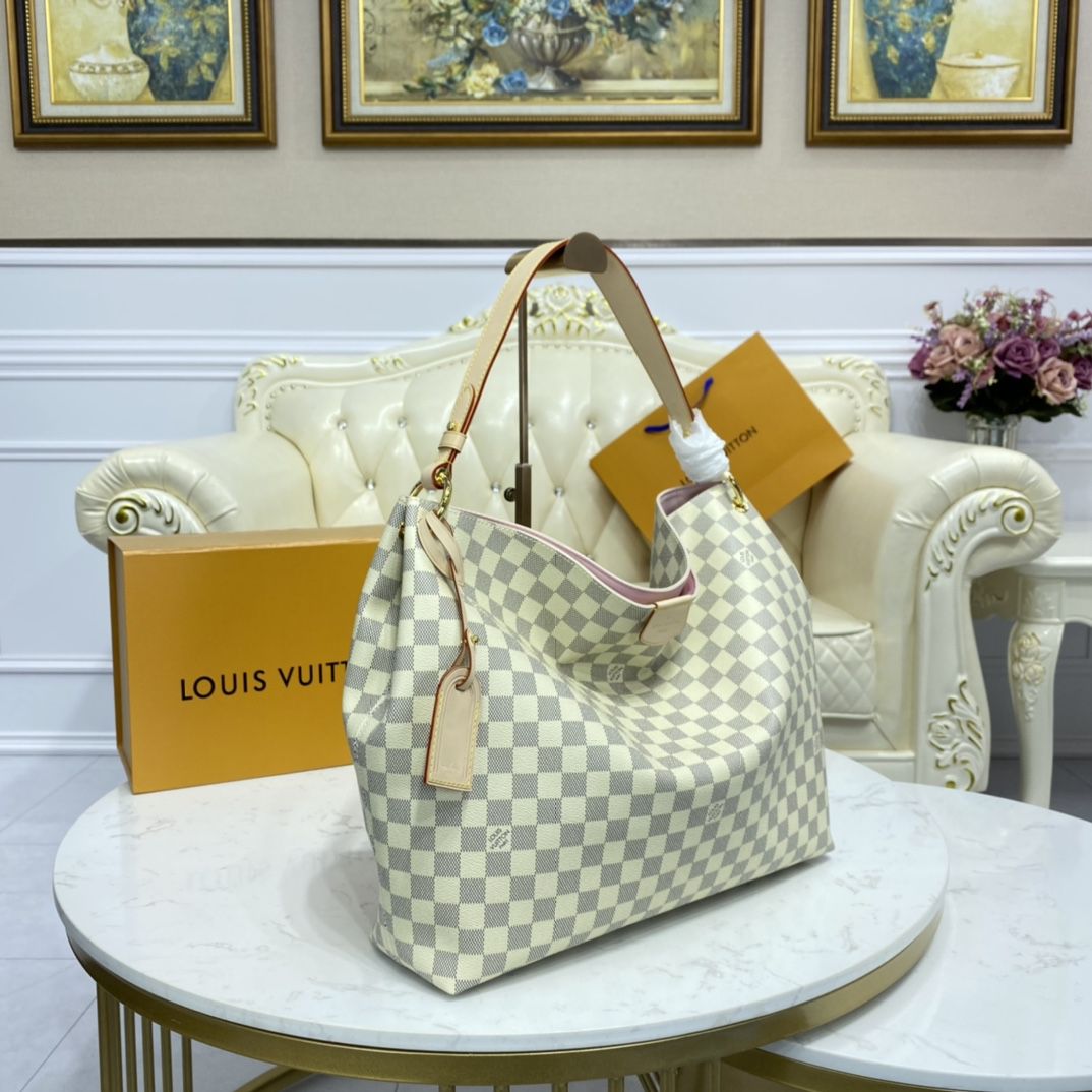 #n42249 l**is V*t*n damier azu graceful pm hobo