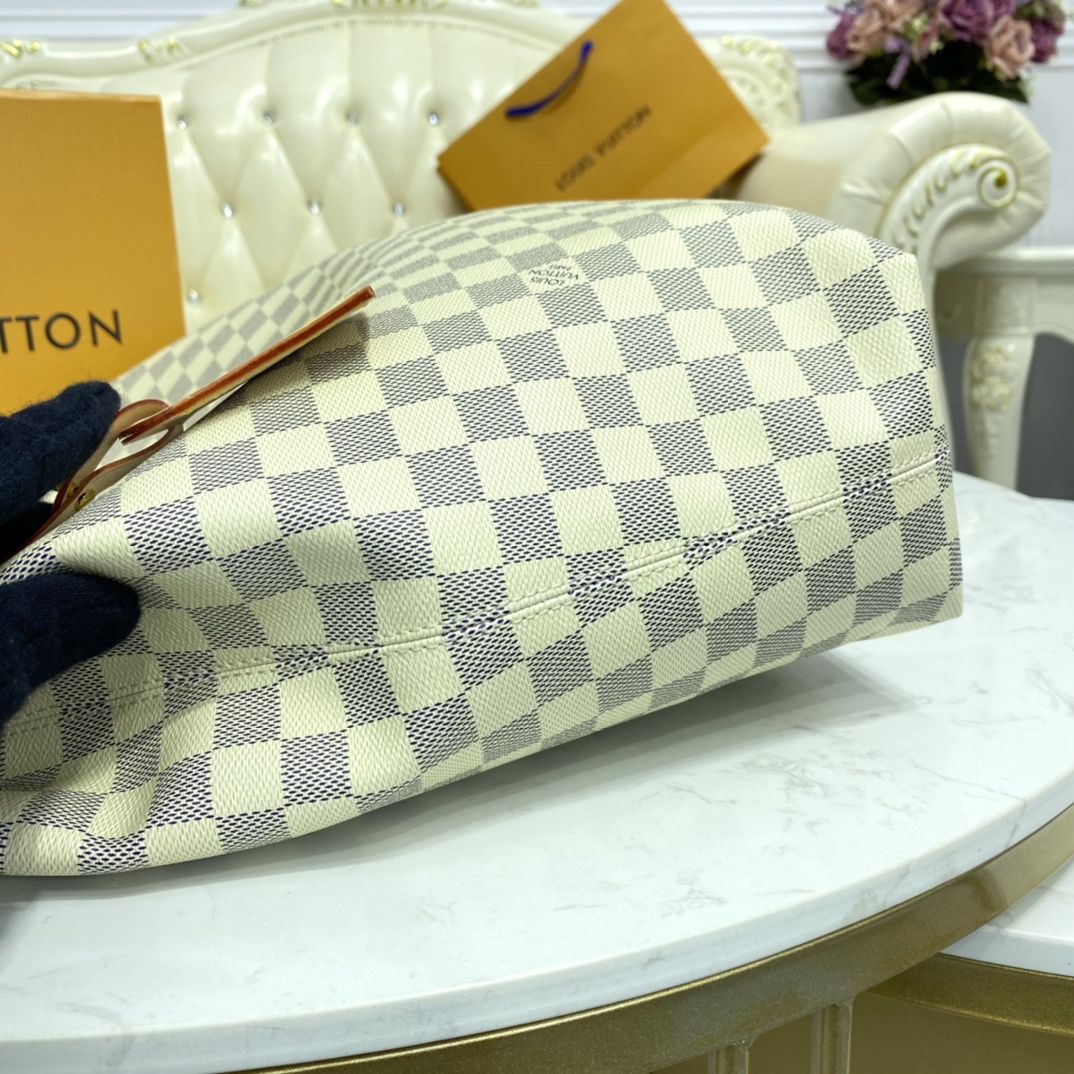 #n42249 l**is V*t*n damier azu graceful pm hobo