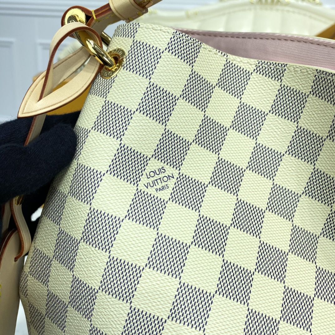 #n42249 l**is V*t*n damier azu graceful pm hobo