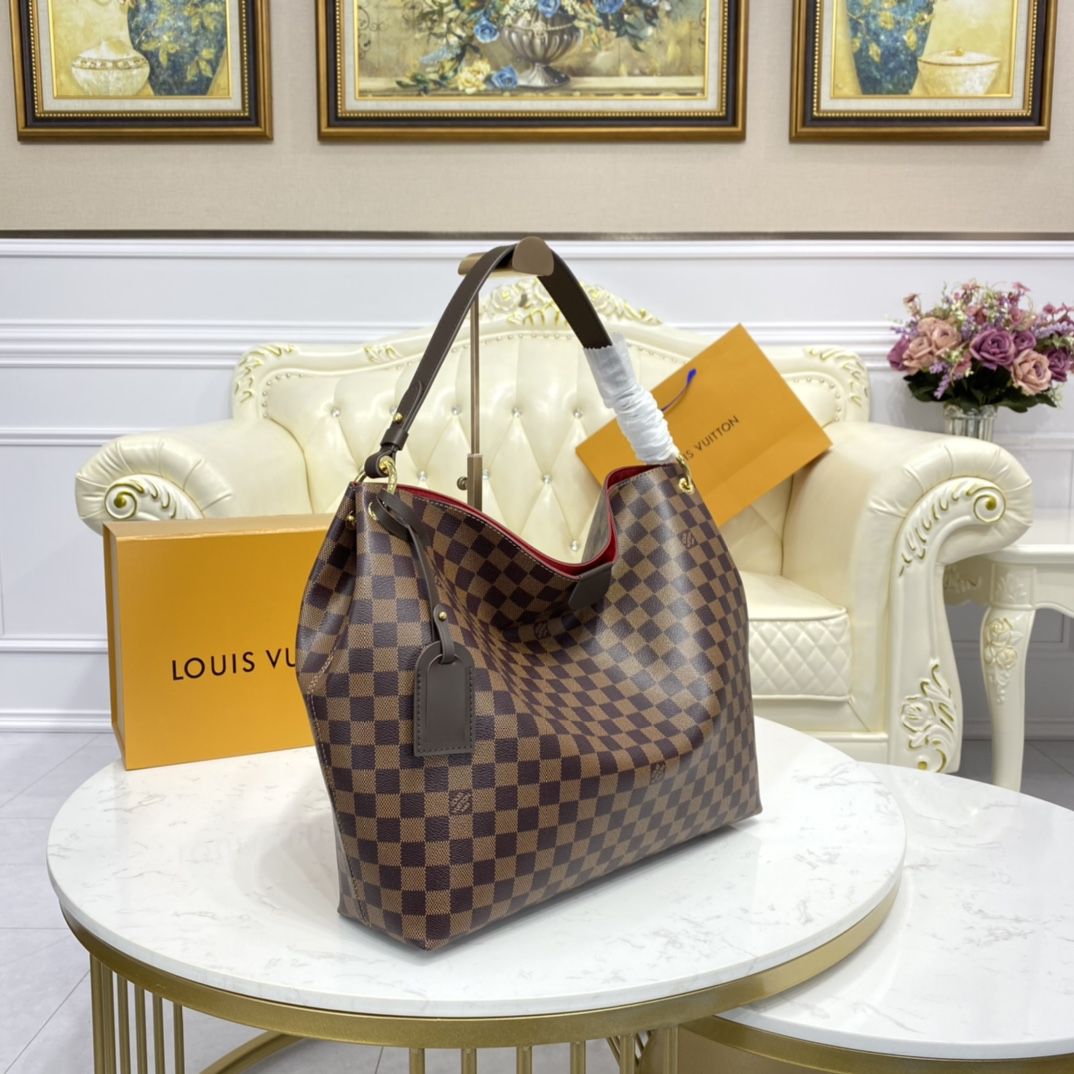 #n44044 l**is V*t*n damier ebene graceful pm hobo