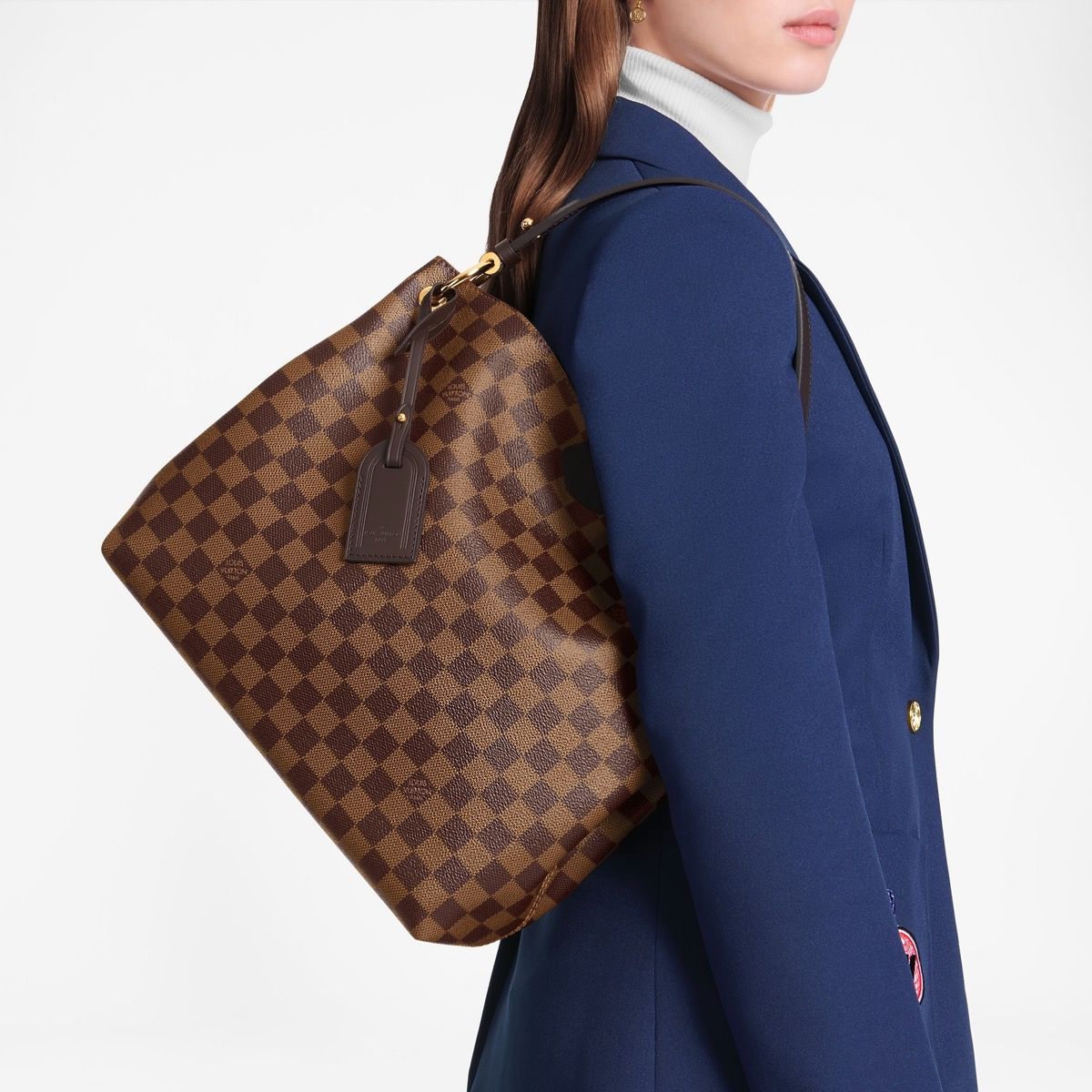 #n44044 l**is V*t*n damier ebene graceful pm hobo