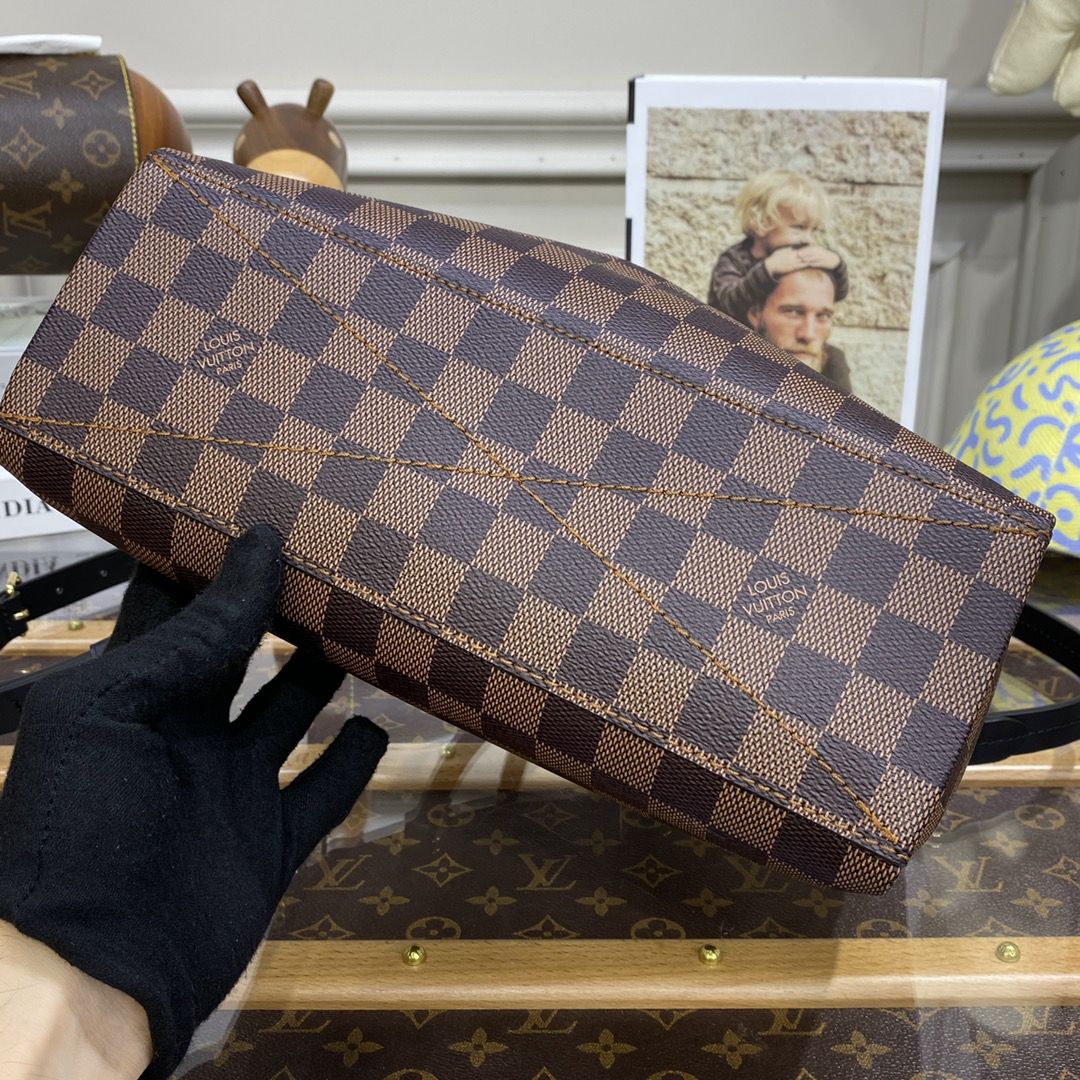 #n45282 l**is V*t*n damier ebène boÉtie pm tote bag