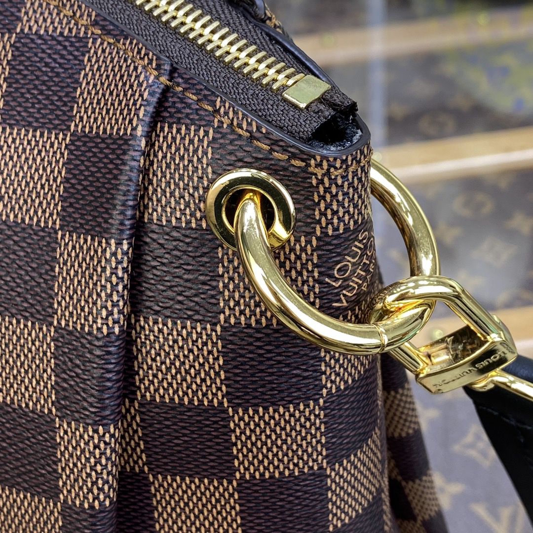 #n45283 l**is V*t*n damier ebèn boÉtie mm tote bag