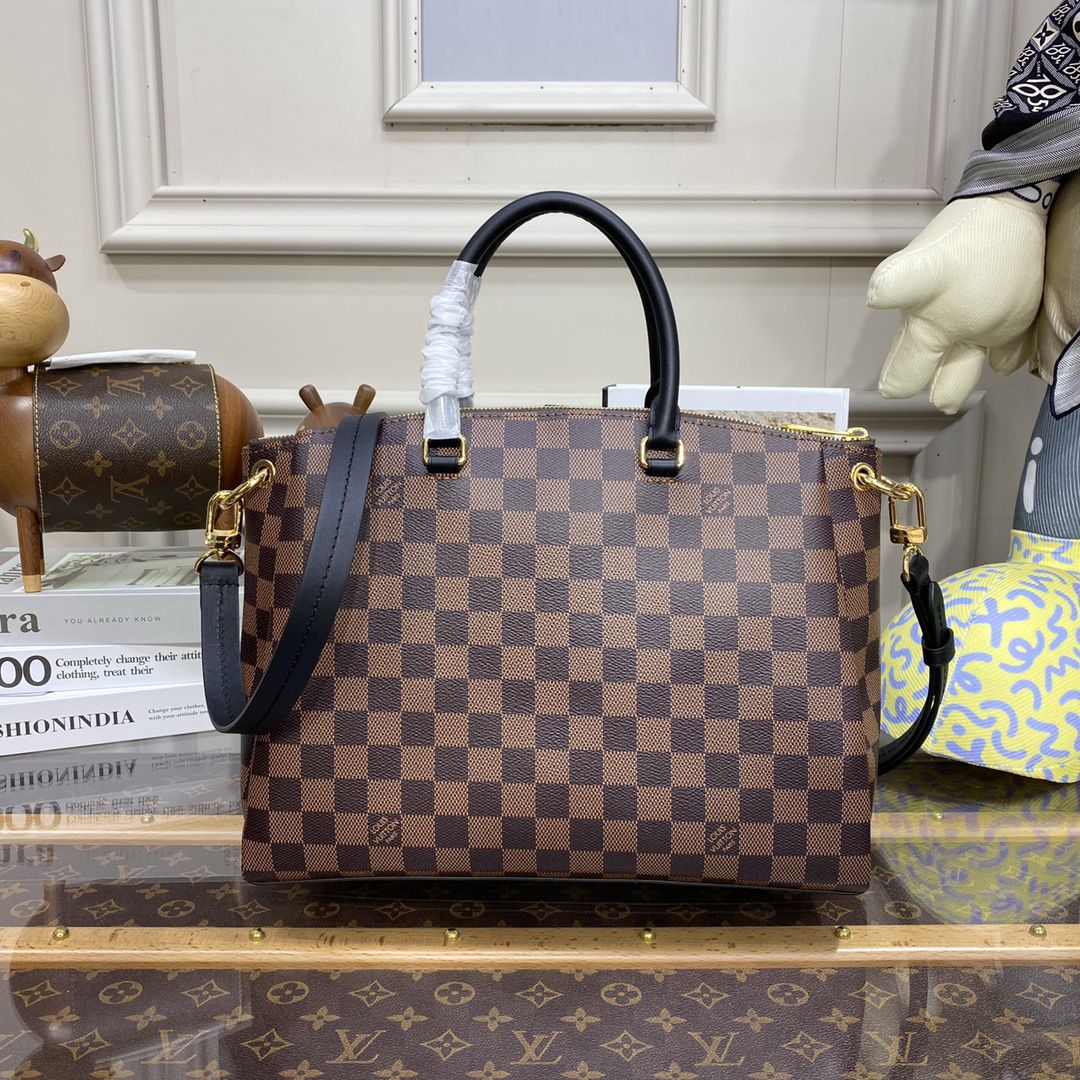 #n45283 l**is V*t*n damier ebèn boÉtie mm tote bag