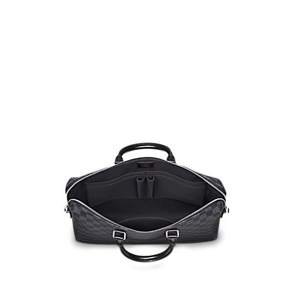 #n48224 l**is V*t*n damier graphite porte documents jour 15" laptop bag