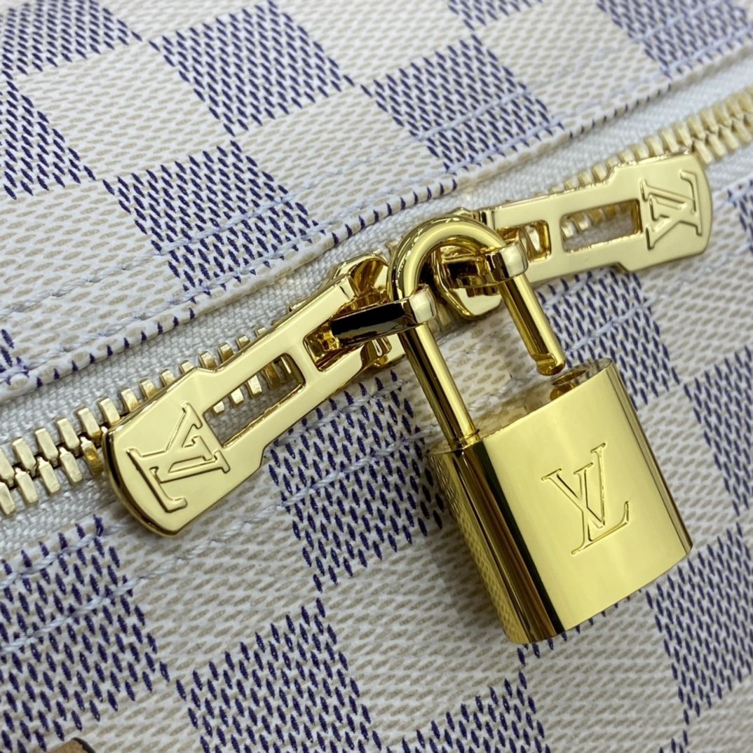 #n50054 l**is V*t*n damier azur speedy bandoulière 30