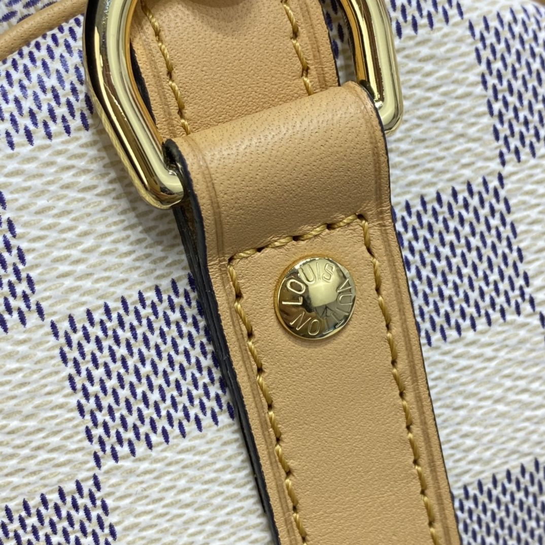 #n50054 l**is V*t*n damier azur speedy bandoulière 30