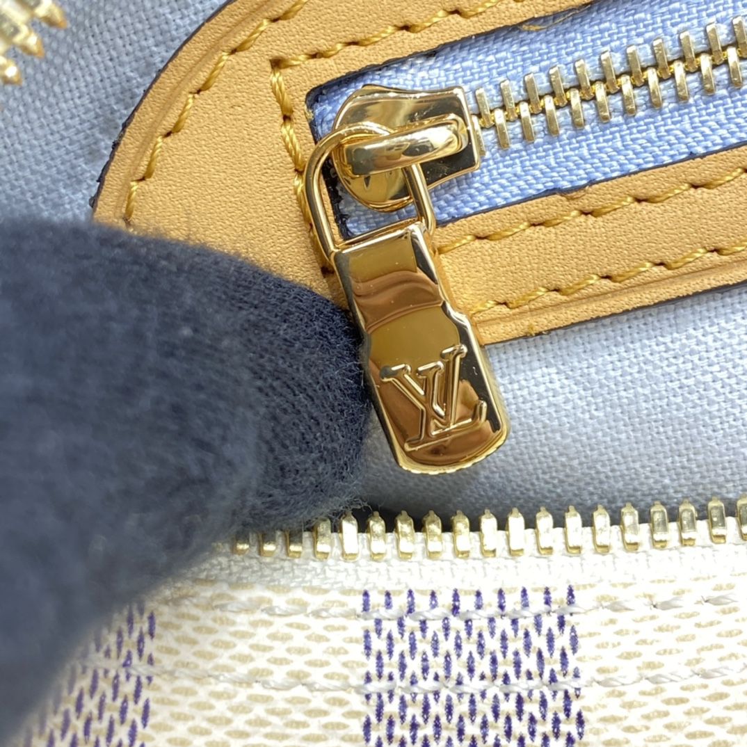 #n50054 l**is V*t*n damier azur speedy bandoulière 30