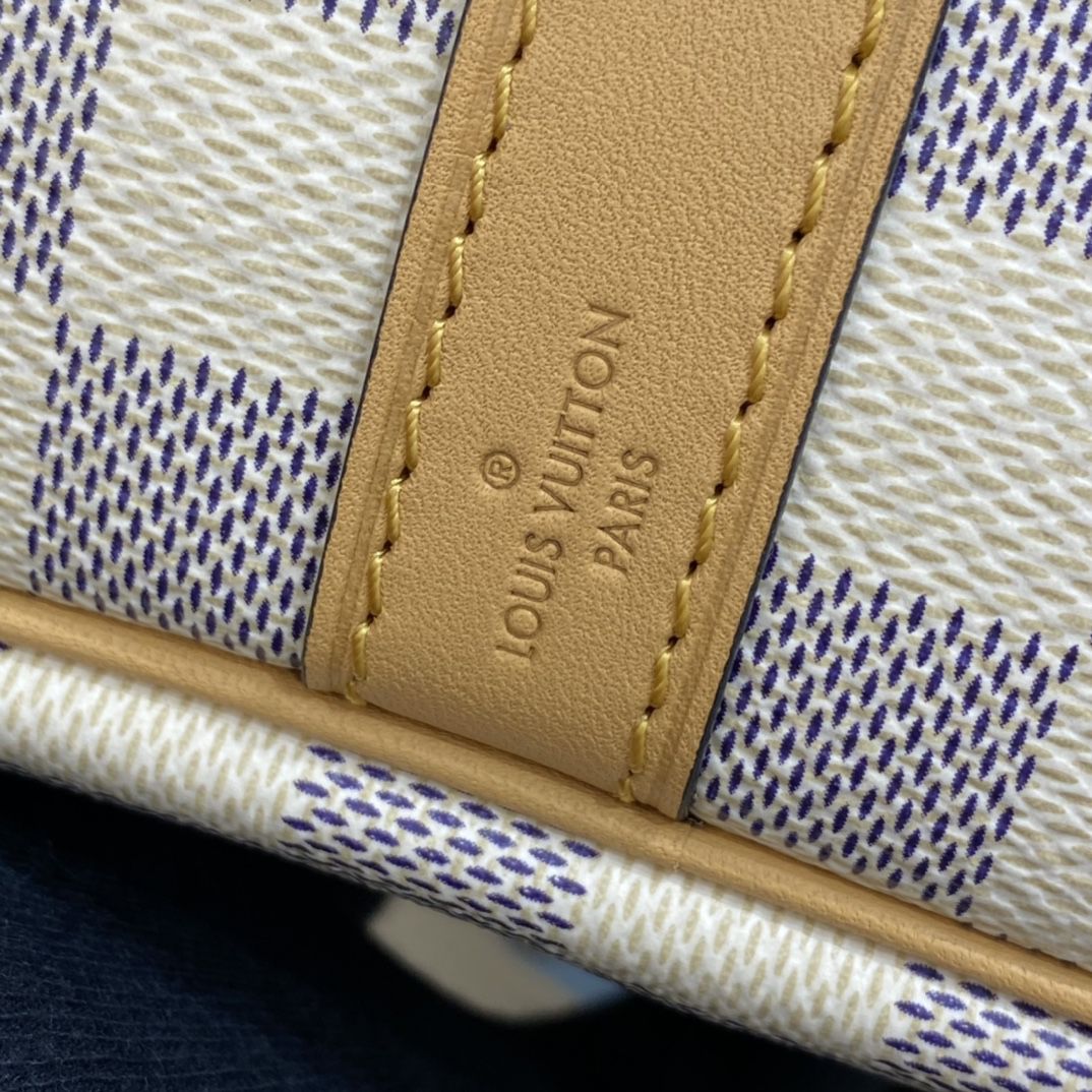 #n50054 l**is V*t*n damier azur speedy bandoulière 30