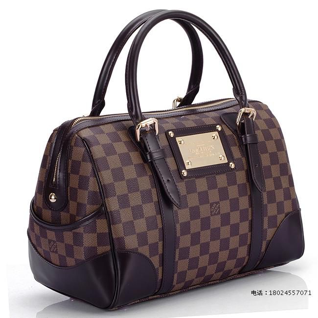 #n52000  l**is V*t*n canvas damier berkeley bag