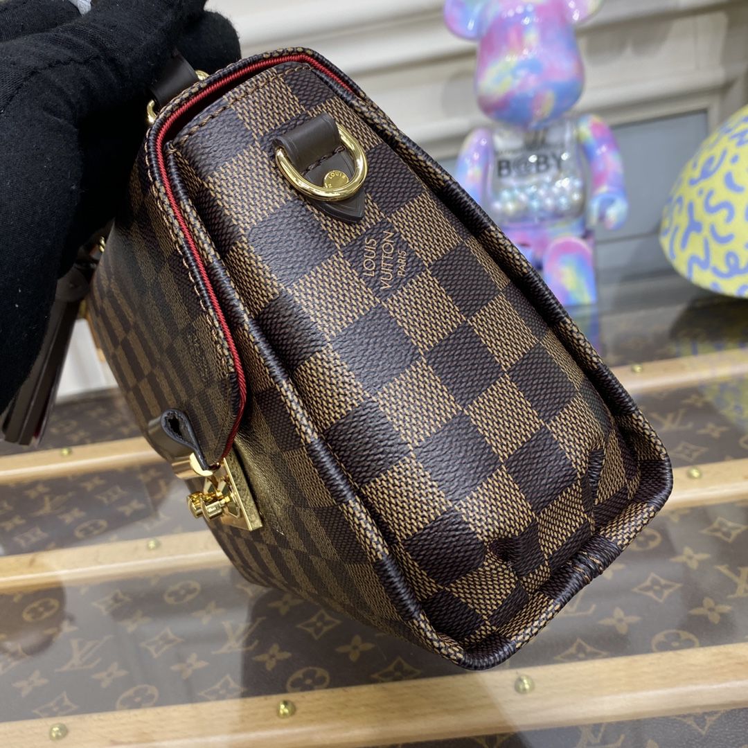 #n53000 l**is V*t*n  damier ebene croisette bag
