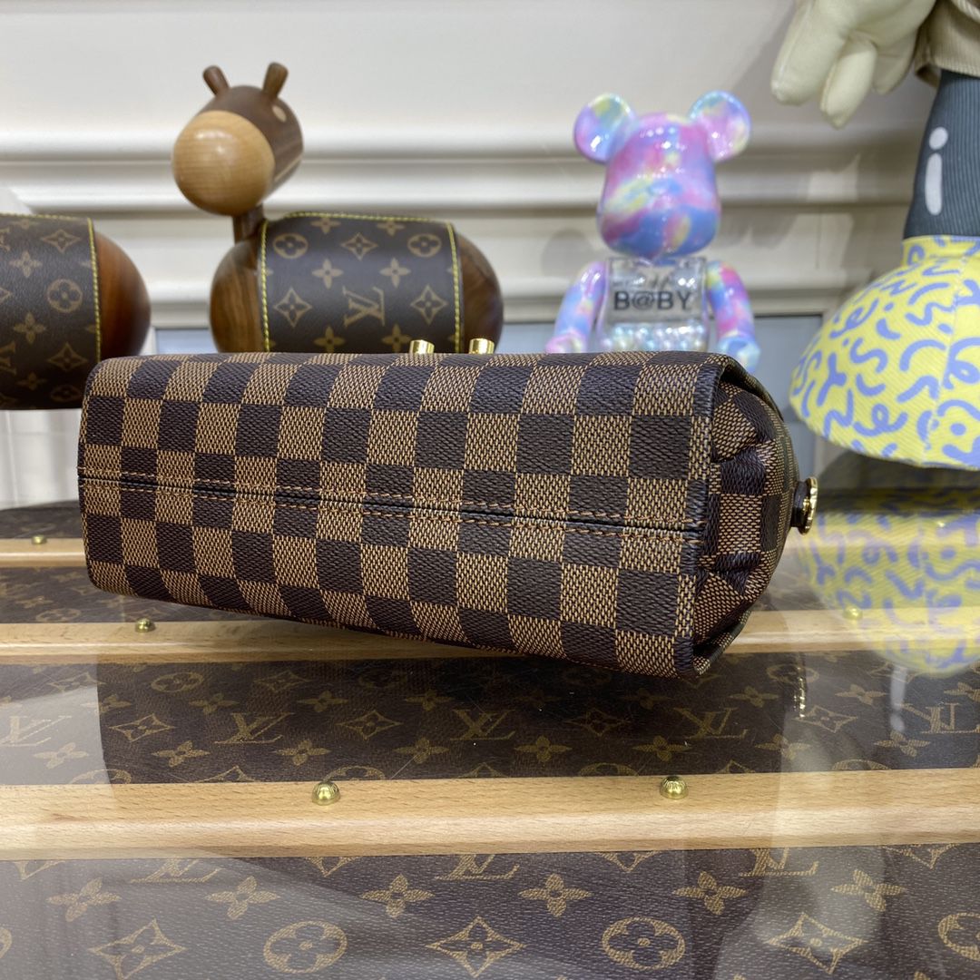 #n53000 l**is V*t*n  damier ebene croisette bag