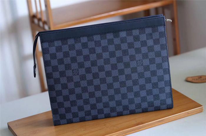 #n60054 l**is V*t*n 2018 men pochette voyage gm damier graphite canvas