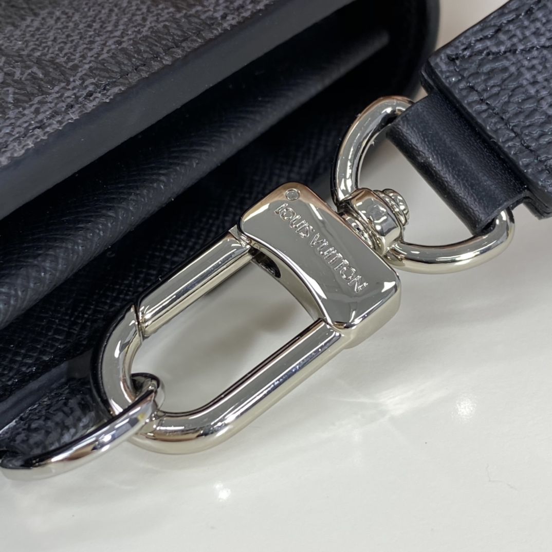 #n60379 l**is V*t*n summer 2021 damier graphite zippy dragonne wallet