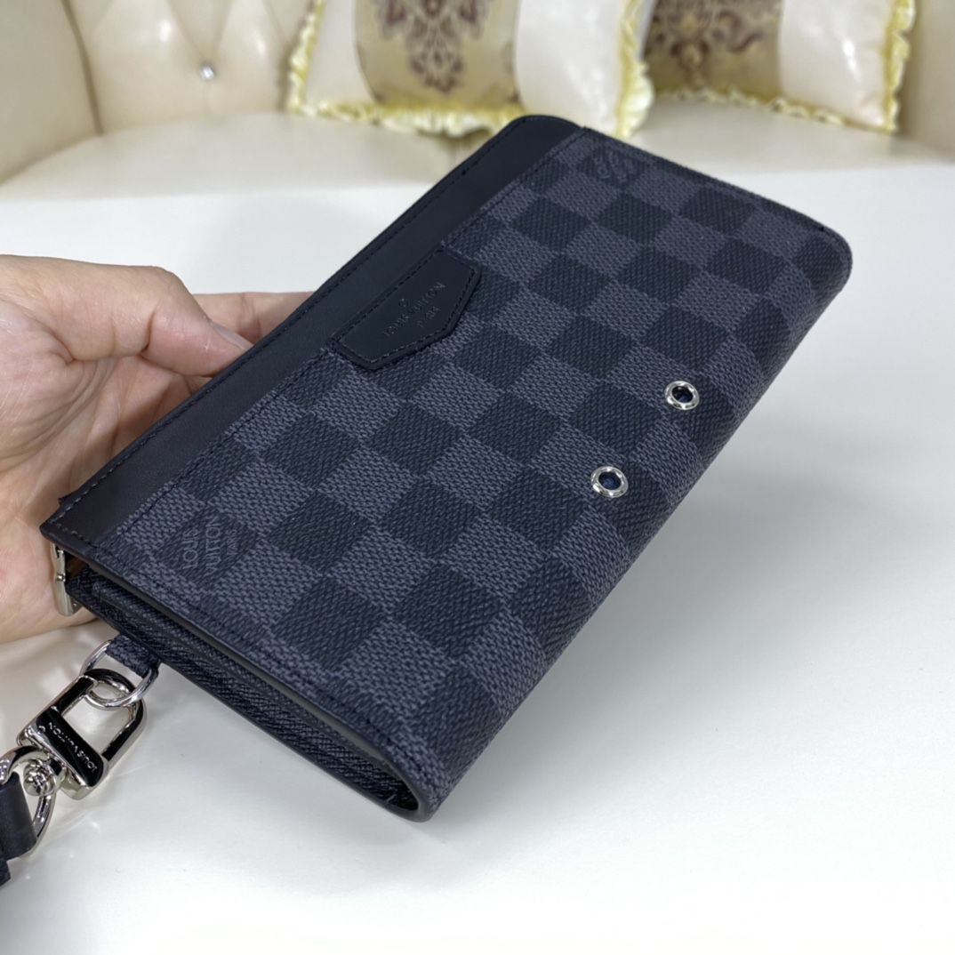 #n60379 l**is V*t*n summer 2021 damier graphite zippy dragonne wallet