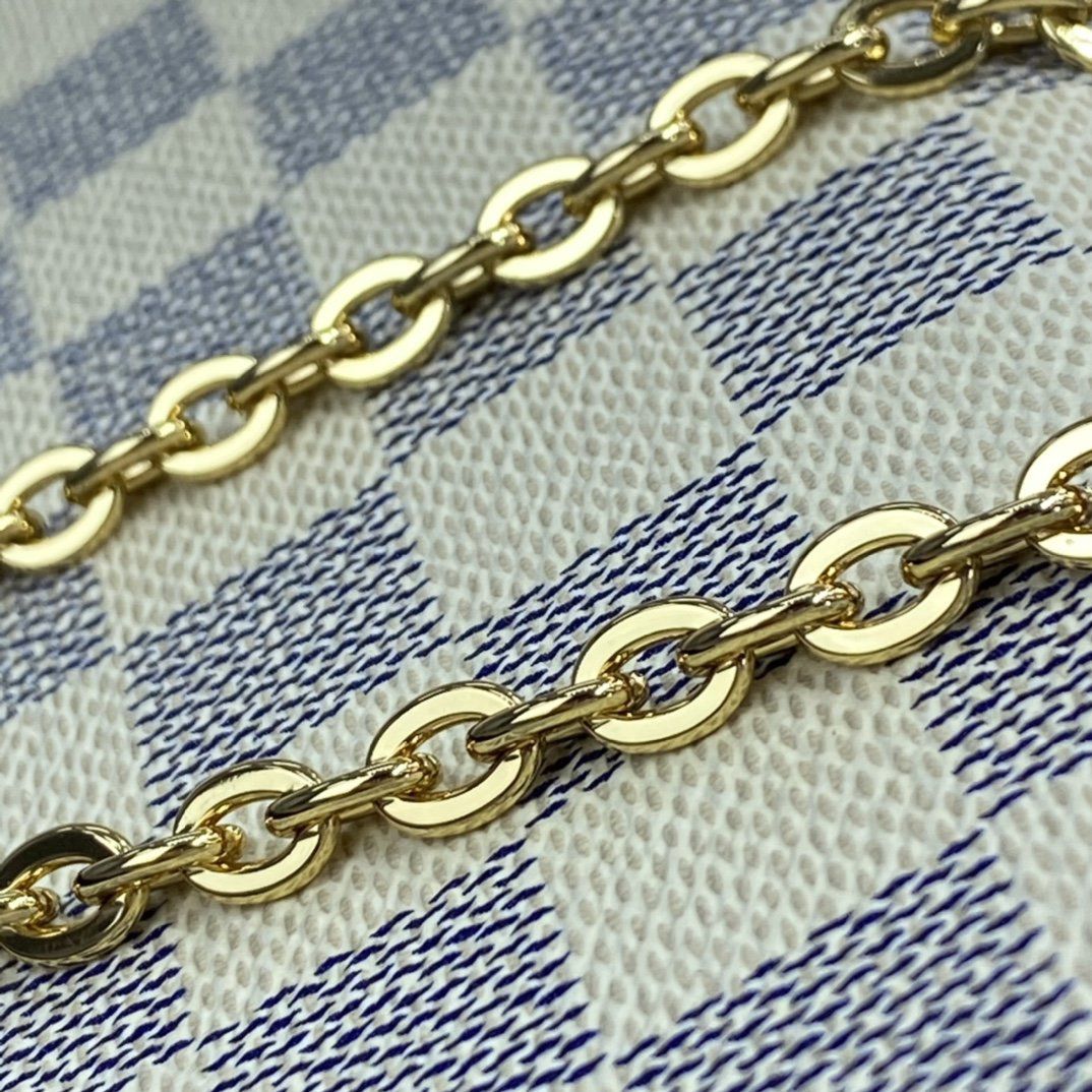 #n63106 l**is V*t*n damier azur canvas pochette felicie
