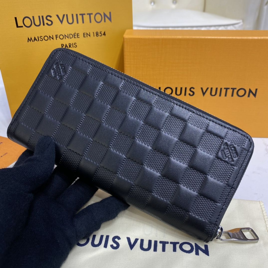 #n63548 l**is V*t*n damier infini zippy wallet