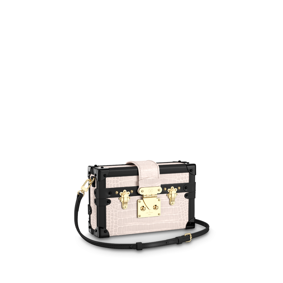 #n96643 l**is V*t*n crocodilian leather petite malle
